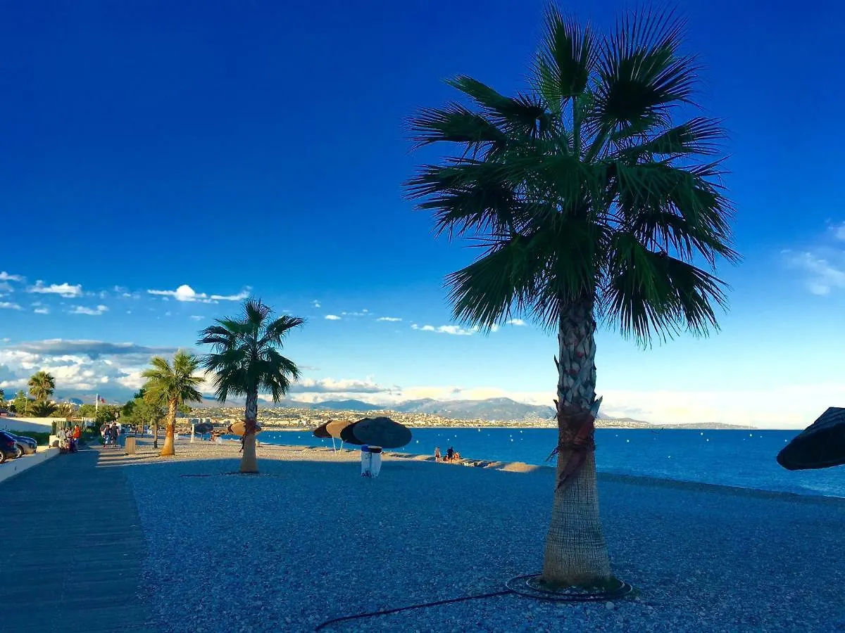 Apartment Front Beach Luxury Near Nice Airport Cagnes-sur-Mer France