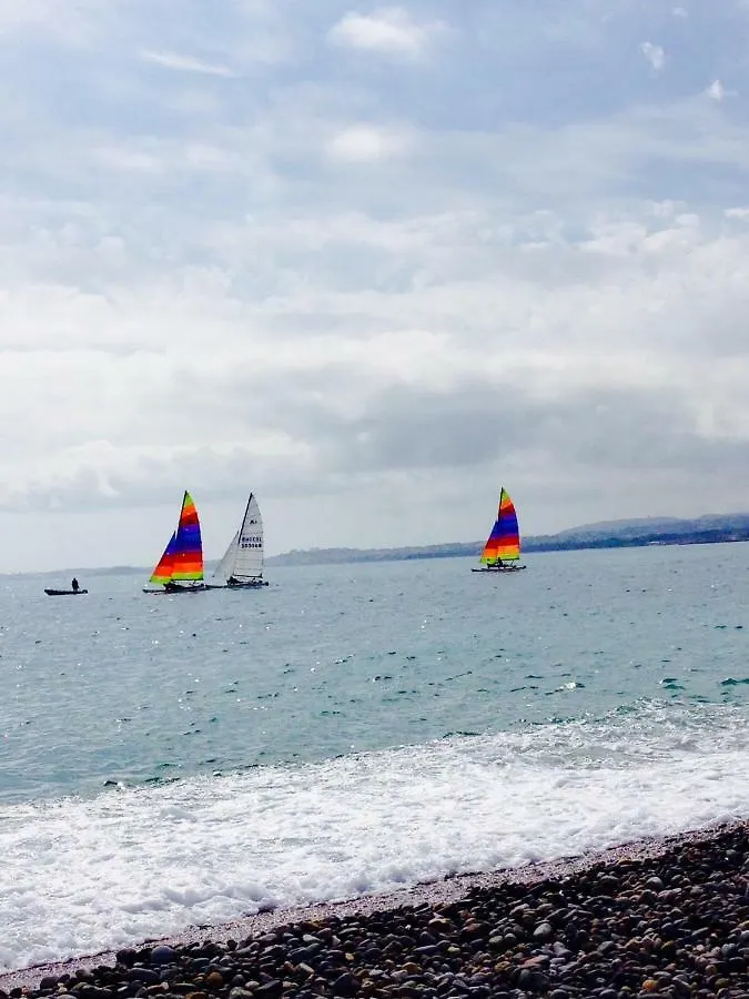 Front Beach Luxury Near Nice Airport Apartment Cagnes-sur-Mer